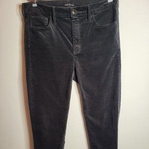 Women's J. Crew Mercantile Brushed Gray/Black Jeans.  Sz. 31, 98% cotton,2% elas